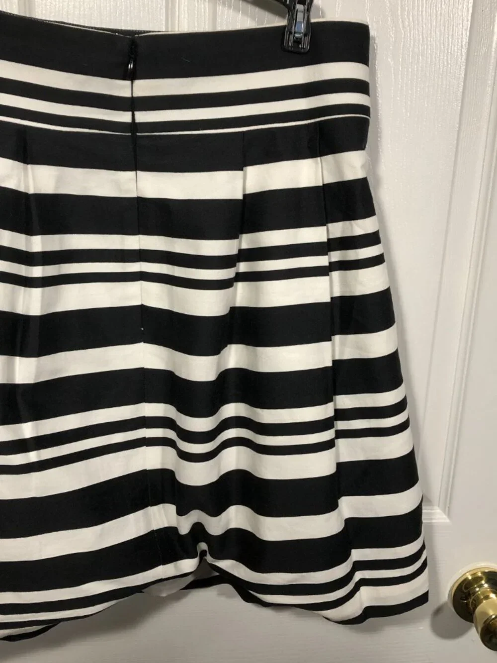 Loft black and white striped skirt, black/white, 12 - Picture 11 of 12